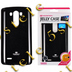 Husa Mercury Jelly Apple Iphone 6 (4,7") Negru Blister