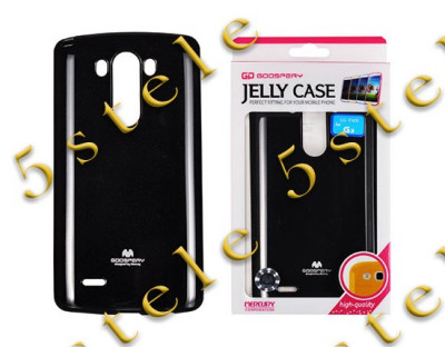 Husa Mercury Jelly Apple Iphone 6 (4,7&amp;quot;) Negru Blister foto