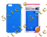 Husa Mercury Jelly Apple Iphone 6 Plus (5,5&quot;) Albastru Blister, Silicon