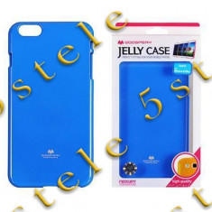 Husa Mercury Jelly Apple Iphone 6 Plus (5,5") Albastru Blister