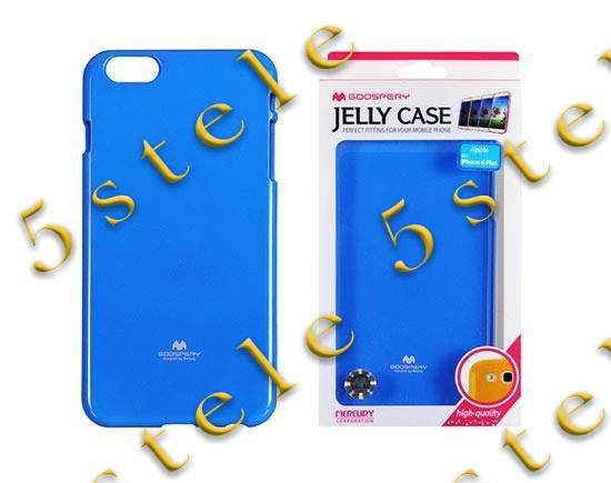 Husa Mercury Jelly Apple Iphone 6 Plus (5,5&quot;) Albastru Blister