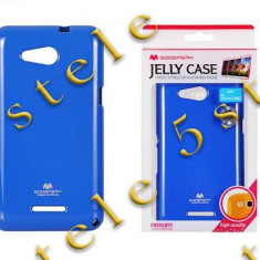 Husa Mercury Jelly Sony E2003 Xperia E4G Blue Blister