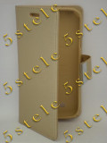 Husa Mercury Rich Diary LG D855 G3 Gold Blister, Alt model telefon LG, Auriu, Cu clapeta