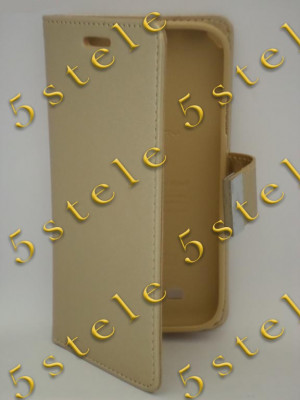 Husa Mercury Rich Diary LG D855 G3 Gold Blister foto