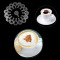 Set 16 forme decorare cafea sau prajituri