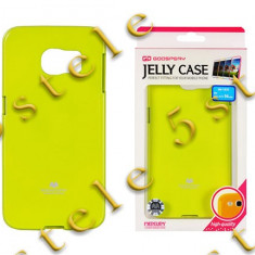 Husa Mercury Jelly Samsung G928 Galaxy S6 Edge+ Lime Blister