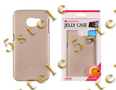 Husa Mercury Jelly Samsung N910 Galaxy Note 4 Gold Blister foto