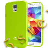 Husa Mercury Jelly Samsung Galaxy S5 G900 Lime Blister, Samsung Galaxy S4, Silicon