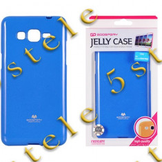 Husa Mercury Jelly Samsung E700 Galaxy E7 Blue Blister