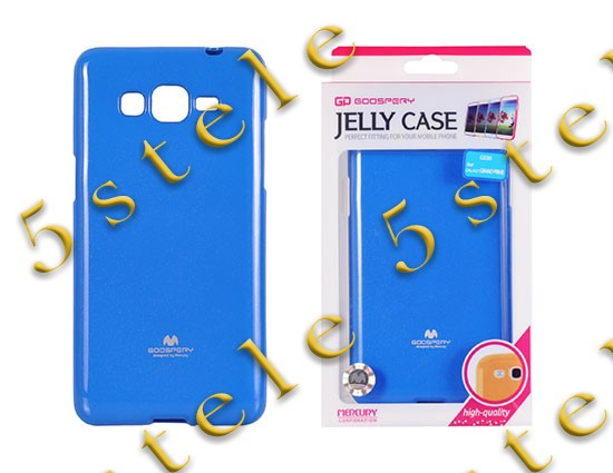 Husa Mercury Jelly Samsung E700 Galaxy E7 Blue Blister