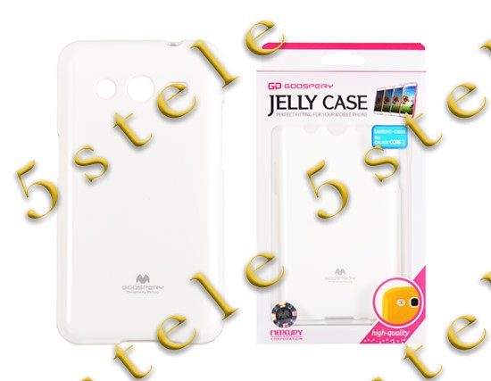Husa Mercury Jelly Samsung A500 Galaxy A5 Alb Blister