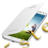 Husa piele Samsung I9500 Galaxy S4 EF-FI950BW alb Original