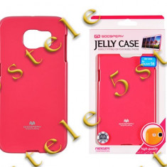 Husa Mercury Jelly Samsung G920 Galaxy S6 Roz Blister