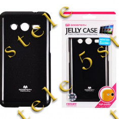 Husa Mercury Jelly Samsung J500 Galaxy J5 Negru Blister