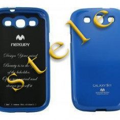 Husa Mercury Jelly Samsung Galaxy S3 I9300 Blue Blister