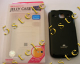 Husa Mercury Jelly Samsung Galaxy Core I8262 Negru Blister, Roz, Silicon
