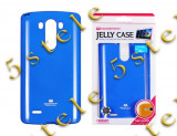 Husa Mercury Jelly LG G4C/Magna (H525) Blue Blister, Albastru, Alt model telefon LG, Silicon