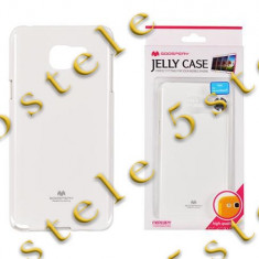 Husa Mercury Jelly Samsung N920 Galaxy Note 5 Alb Blister