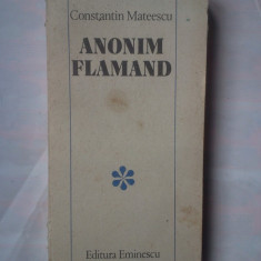 (C327) CONSTANTIN MATEESCU - ANONIM FLAMAND