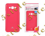 Husa Mercury Jelly Samsung E700 Galaxy E7 Roz Blister, Alt model telefon Samsung, Cu clapeta