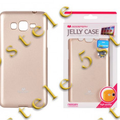 Husa Mercury Jelly Samsung A300 Galaxy A3 Gold Blister