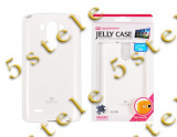 Husa Mercury Jelly LG G4C/Magna (H525) Alb Blister, Alt model telefon LG, Silicon