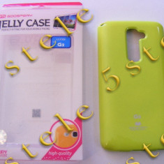 Husa Mercury Jelly LG G2 Lime Blister