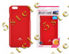 Husa Mercury Jelly Apple Iphone 6 (4,7") Rosu Blister, iPhone 6/6S, Cu clapeta