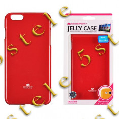 Husa Mercury Jelly Apple Iphone 6 (4,7") Rosu Blister