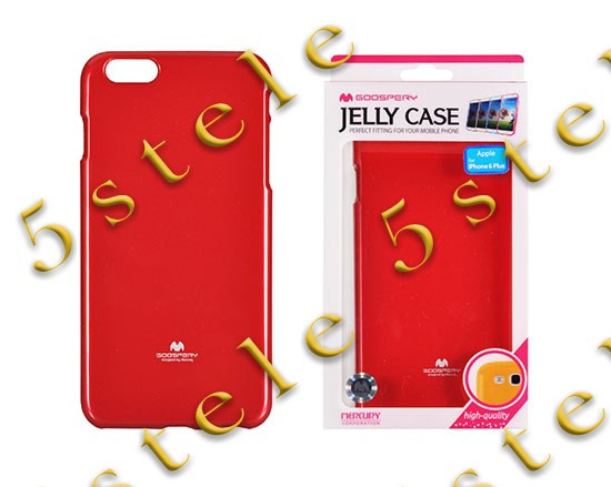 Husa Mercury Jelly Apple Iphone 6 (4,7&quot;) Rosu Blister