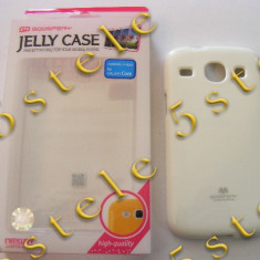 Husa Mercury Jelly Samsung Galaxy Core I8262 Alb Blister