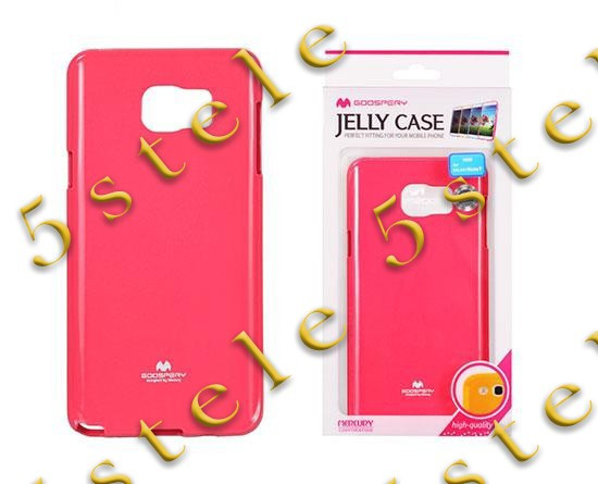 Husa Mercury Jelly Samsung N920 Galaxy Note 5 Roz Blister