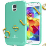 Husa Mercury Jelly Samsung Galaxy S5 G900 Mint Blister, Cu clapeta