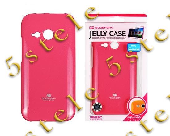 Husa Mercury Jelly HTC M8 One 2 Roz Blister