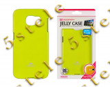 Husa Mercury Jelly Samsung G920 Galaxy S6 Lime Blister, Samsung Galaxy S6, Cu clapeta