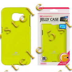 Husa Mercury Jelly Samsung G920 Galaxy S6 Lime Blister