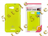 Husa Mercury Jelly Sony E2003 Xperia E4G Lime Blister, Alt model telefon Sony, Cu clapeta