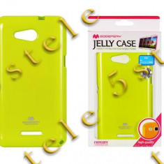 Husa Mercury Jelly Sony E2003 Xperia E4G Lime Blister