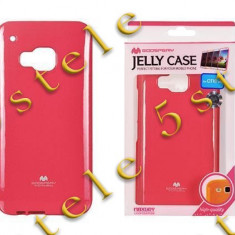 Husa Mercury Jelly HTC One M9 HotPink Blister