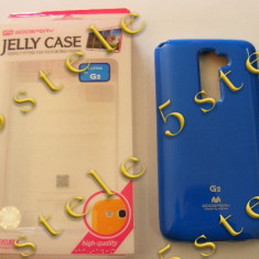 Husa Mercury Jelly LG G2 Blue Blister