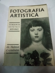 FOTOGRAFIA ARTISTICA - TENDINTE ARTISTICE 1839-1960 - HELMUT GERNSHEIM foto