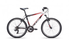 Bicicleta MTB CTM Terrano 1.0, 2016, cadru 21&amp;quot;, negru / rosu MLB036.39 foto