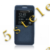 Husa Flip Carte S-View Etui Sams G388 Galaxy Xcover3 Blue