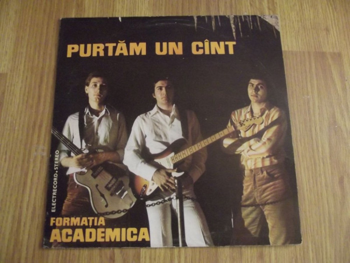 formatia Academica &quot;Purtam un cint&quot; LP vinil vinyl