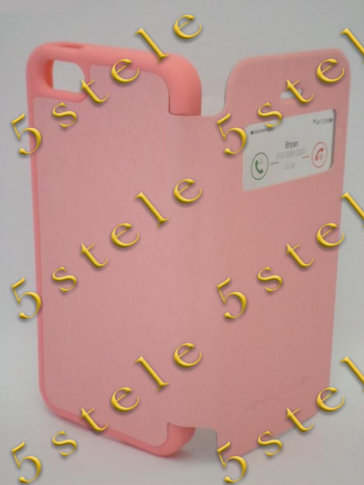 Husa Mercury WOW Bumper Apple iPhone 5/5S Pink Blister
