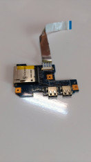 USB Board + Card Reader Acer Aspire 7551 48.4HP02.011 foto