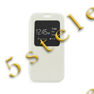 Husa Flip Carte S-View Etui LG G5 Alb foto