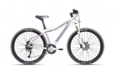 Bicicleta dama CTM Charisma 4.0, 2016, cadru 16&amp;quot;, alb mat / violet MLB037.23 foto