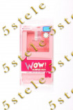 Husa Mercury WOW Bumper Samsung N910 Galaxy Note 4 Pink, Alt model telefon Samsung, Roz, Cu clapeta