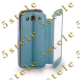 Husa Smart View Apple iPhone 4 / 4S Albastru, iPhone 4/4S, Cu clapeta